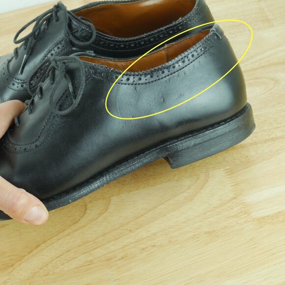 Allen Edmonds Cornwallis 12 Shoes Mens Black Leather Dress Shoes Oxford WEAR main image 5